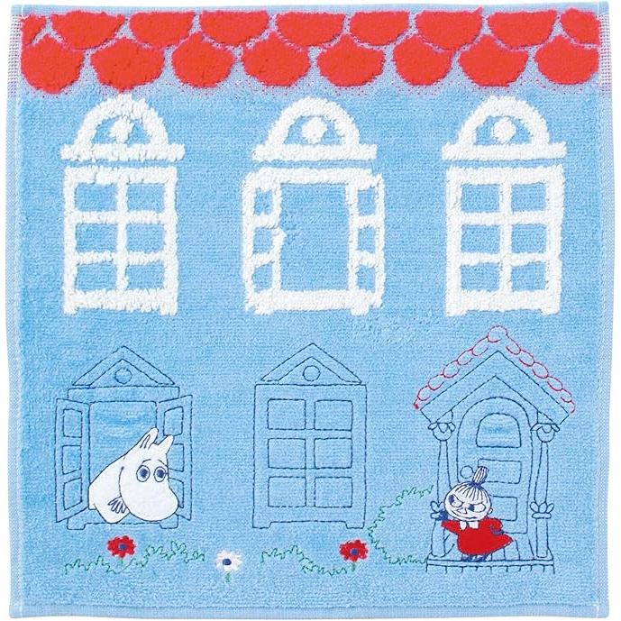 Marushin MOOMIN Mini Hand Towel Cotton 100% 25×25cm – Pocket Size (Part 2)
