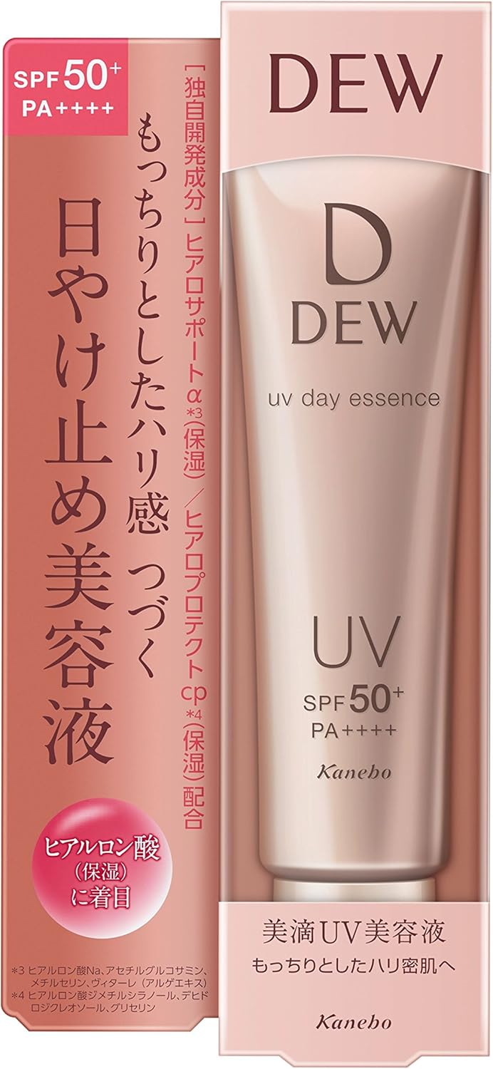 DEW UV Day Essence SPF50+ PA++++ – Moisturizing Sunscreen Essence 40g [With alcohol]