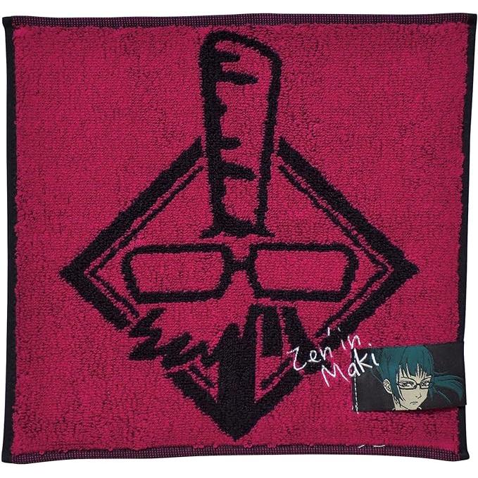 Marushin × BANDAI Jujutsu Kaisen Mini Towel 25×25cm | Antibacterial & Deodorizing