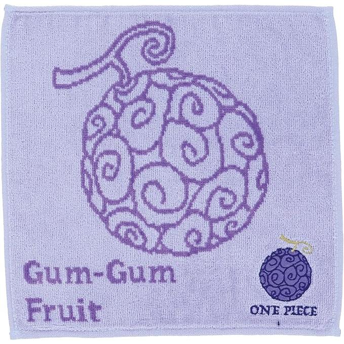 ONE PIECE Mini Towel – Devil Fruit Design (25 × 25 cm)