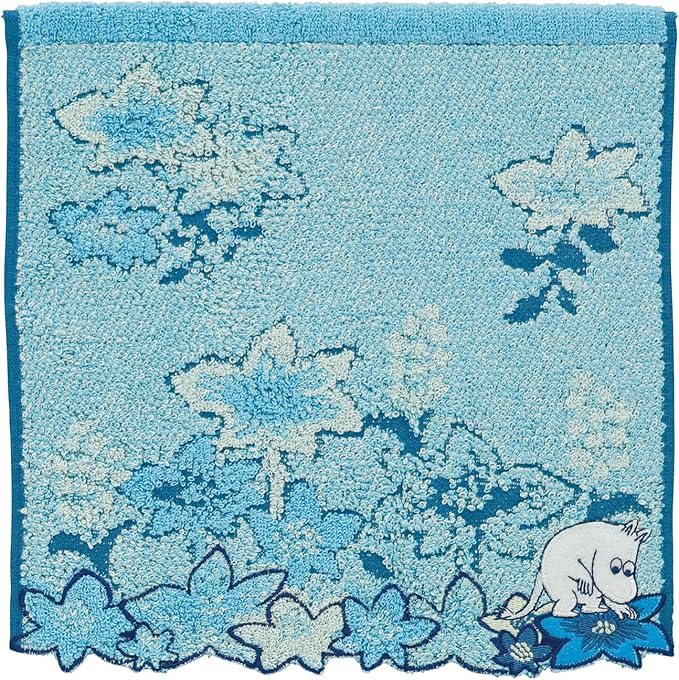 Marushin MOOMIN Mini Hand Towel Cotton 100% 25×25cm – Pocket Size (Part 4)