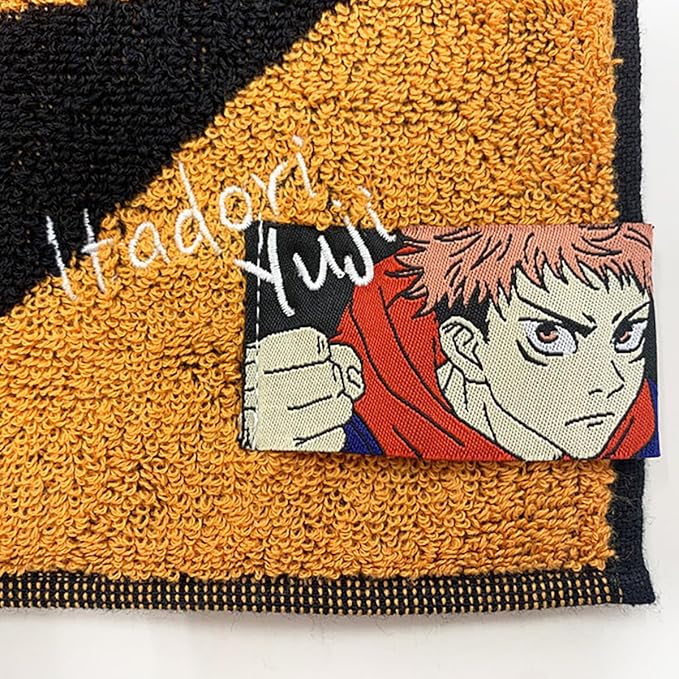 Marushin × BANDAI Jujutsu Kaisen Mini Towel 25×25cm | Antibacterial & Deodorizing
