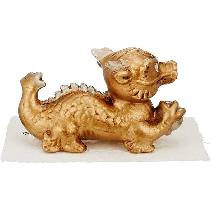 Ale-net Kaiun Kinryu Dragon Figurine – Seto Ware | Japanese Ceramic Lucky Dragon Statue (13.5 cm)
