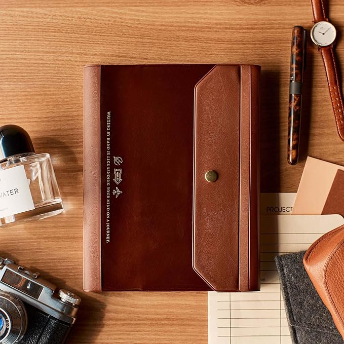 Hobonichi Techo 2026 Cousin (A5) Notebook Cover – Aileron (Brown)