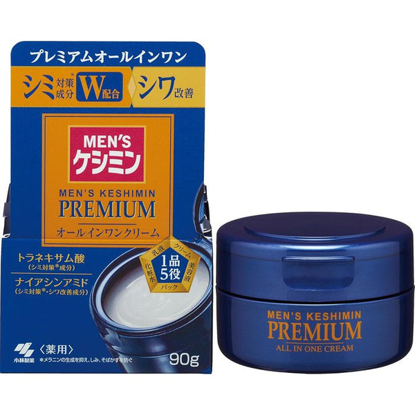 DERMO KOSMETYK- Men's Keshimin Premium All-in-One Cream - Krem przeciwzmarszczkowy dla mężczyzn 90g [Z alkoholem]