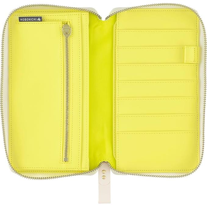 Hobonichi Weekly Planner B6 Cover – Mina Perhonen / Skyful (Yellow)