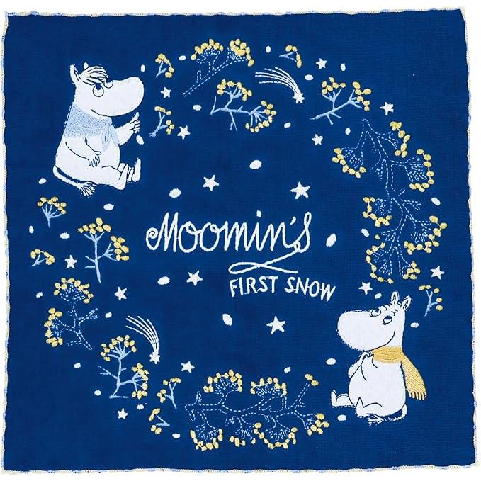 Marushin MOOMIN Mini Hand Towel Cotton 100% 25×25cm – Pocket Size (Part 2)