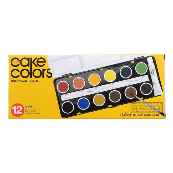 Cake color C010 Transparent 12 color set