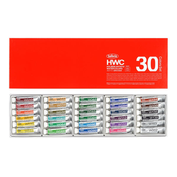 Transparent watercolor paint 5ml W407 30 color set