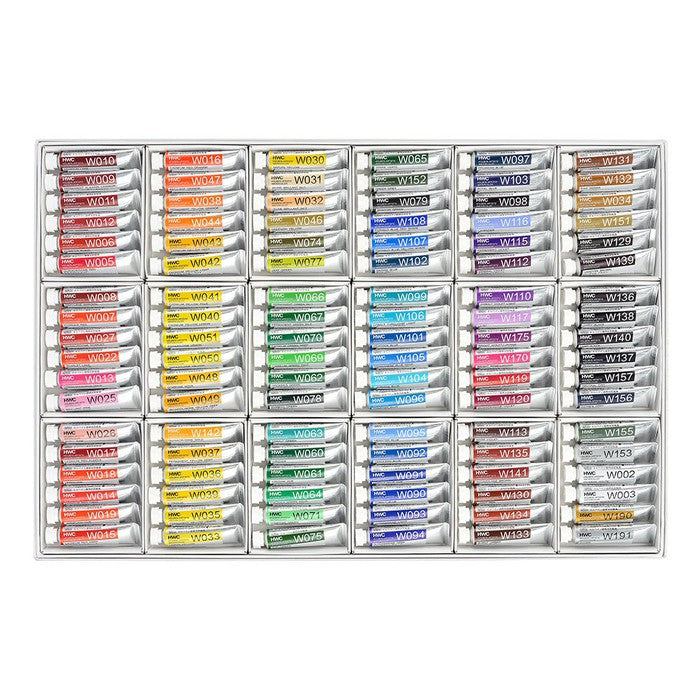 Transparent watercolor paint 5ml W422 108 colors complete set