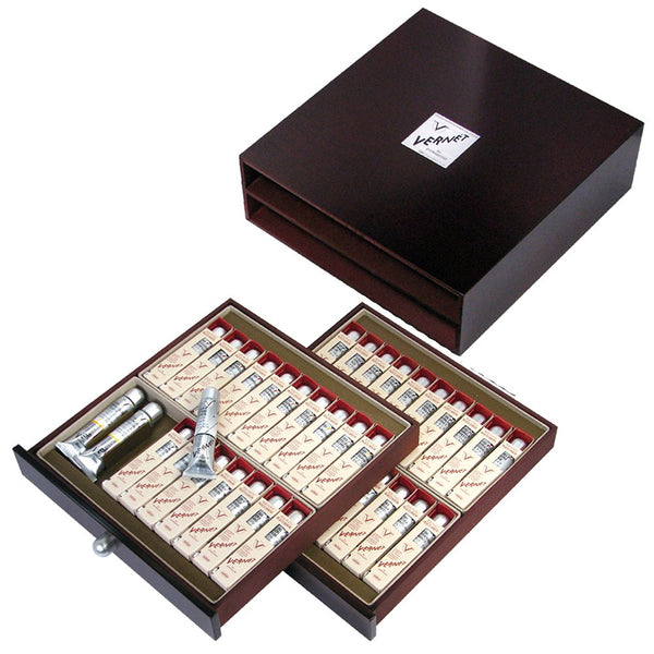 Vernet 20ml V199 40 colors wooden box all color set