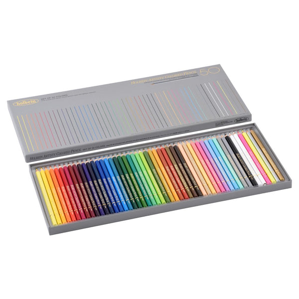 Artist Colored Pencil OP935 50 colors paper box set