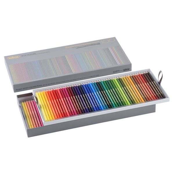 Artist colored pencils OP940 100 colors paper box set