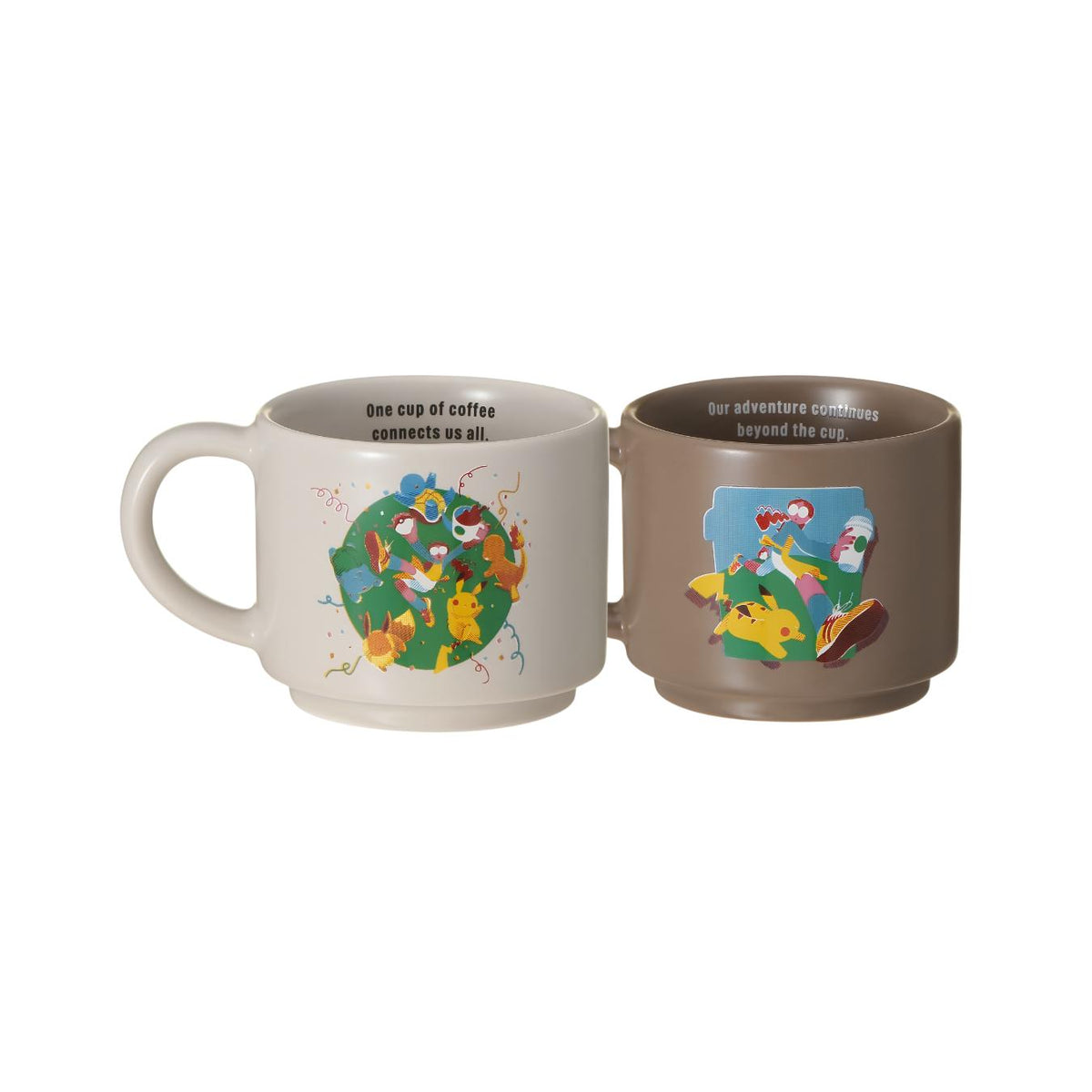 Pokémon + Starbucks Japon Tasse demi empilable 89ml – Aventure Café & Connexion Café
