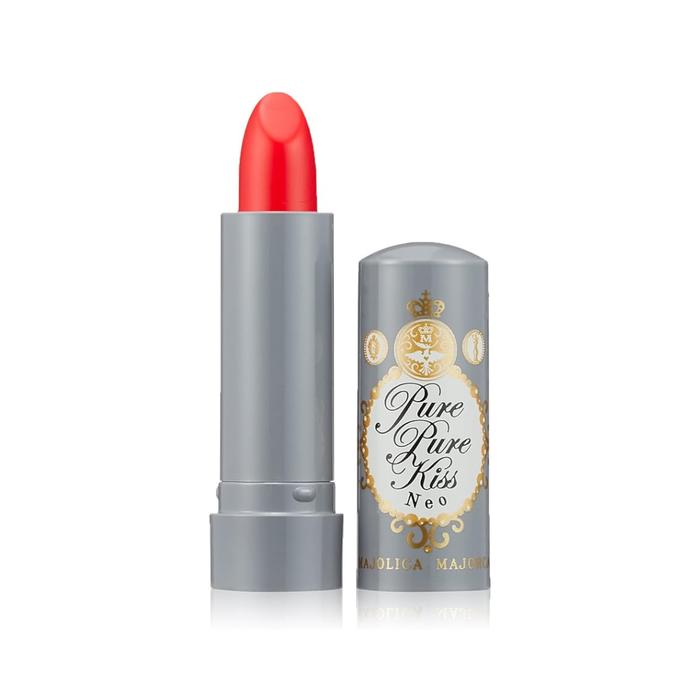 MAJOLICA MAJORCA Pure Pure Kiss NEO Fragrance-Free Sheer Lipstick – 2.3g［Alcohol-free]