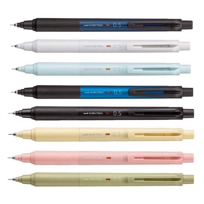 uni Kuru Toga KS Model Mechanical Pencil 0.5 mm – 8 Colors