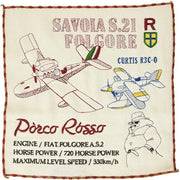 Marushin Studio Ghibli Porco Rosso Mini Towel – Porco Rosso Red