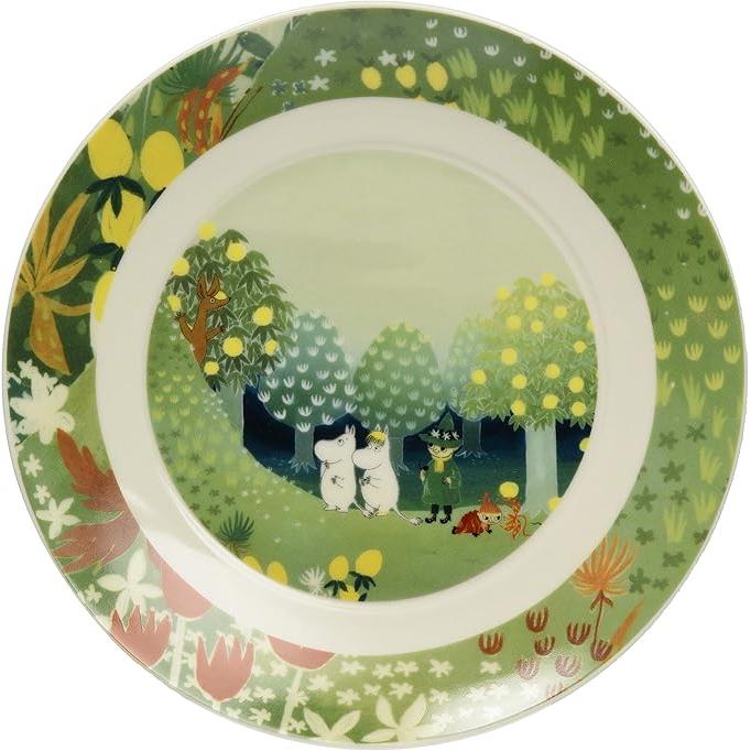 Yamaka Shoten MOOMIN "Luonto" Plate 19.5cm Hill Design