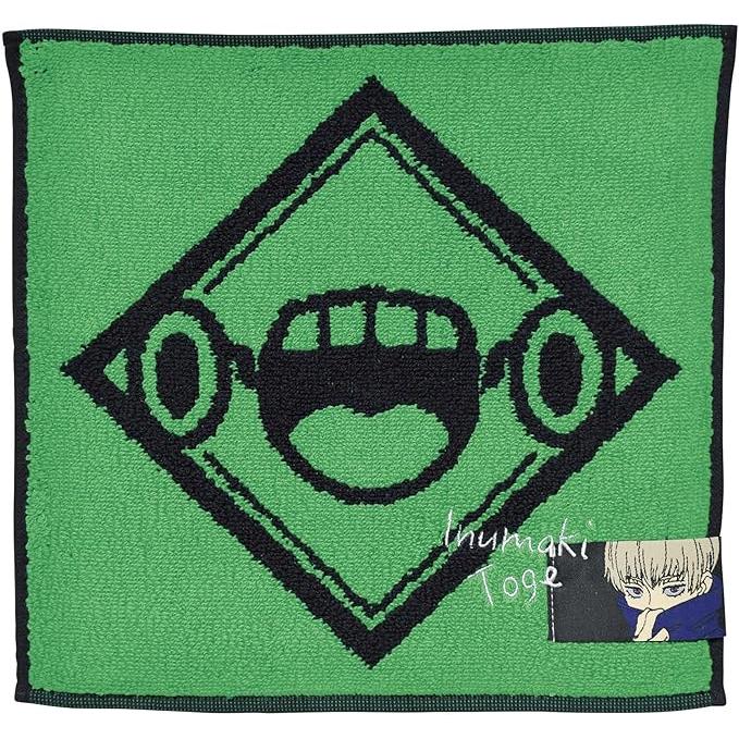 Marushin × BANDAI Jujutsu Kaisen Mini Towel 25×25cm | Antibacterial & Deodorizing