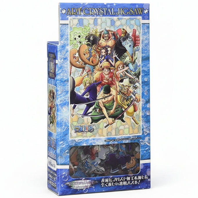 ENSKY ONE PIECE Art Crystal Jigsaw Puzzle – 126 Pieces (10 × 14.7 cm) | Frost Art Crystal