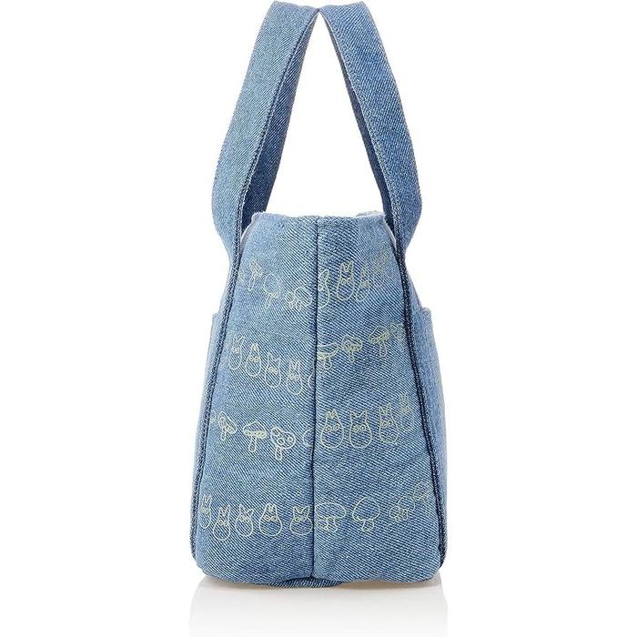 Skater Insulated Lunch Bag with Cork Pocket – My Neighbor Totoro Denim Design