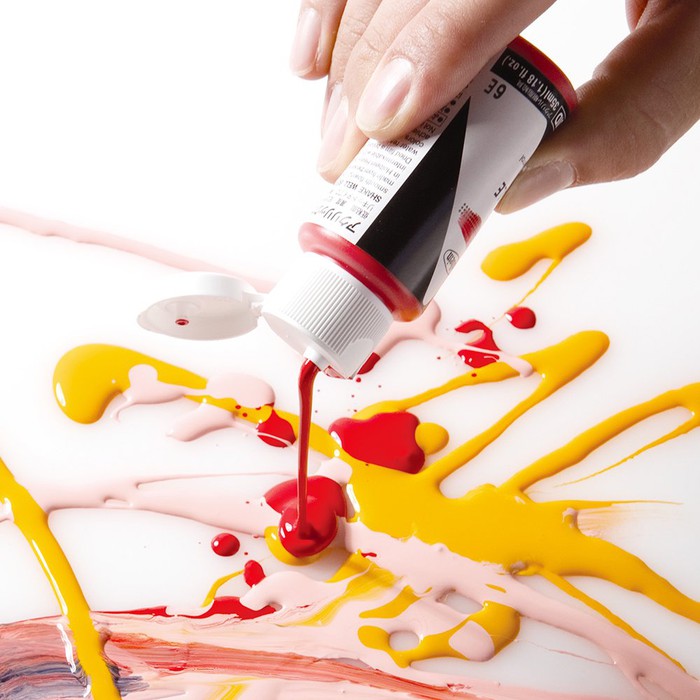 Acrylic Color [Fluid] 35ml AF191 8 color set