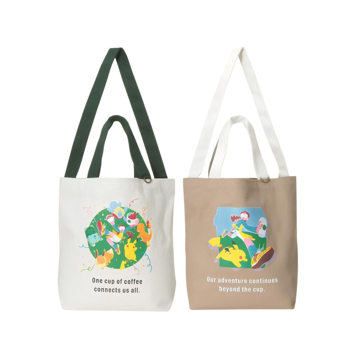 Sac fourre-tout Pokémon + Starbucks Japon – Connexion Café & Aventure Café