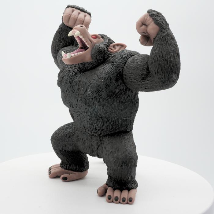 USED Dragon Ball Z Great Ape Figure Zodiac Style with Folding Screen (No Box)