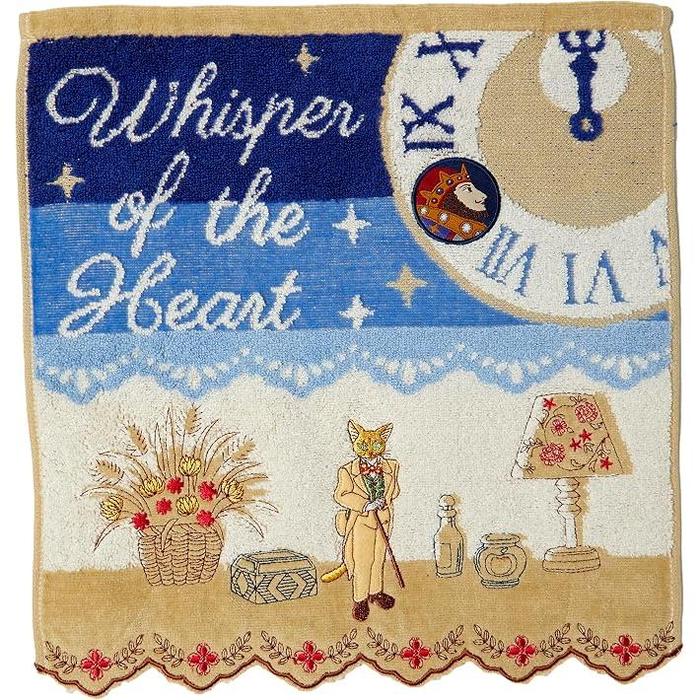 Marushin Studio Ghibli Whisper of the Heart Hand Towel – Baron & World Emporium 34 × 36 cm