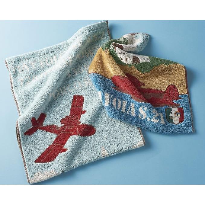 Marushin Studio Ghibli Porco Rosso Hand Towel – At Hotel Adriano 34 × 36 cm