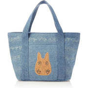 Skater Insulated Lunch Bag with Cork Pocket – My Neighbor Totoro Denim Design