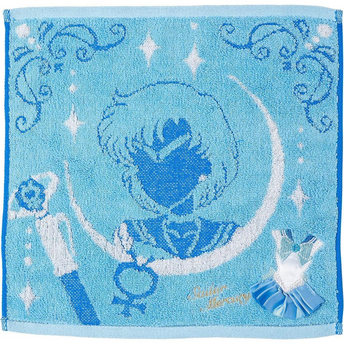 Hand towel with a Sailor Mercury motif