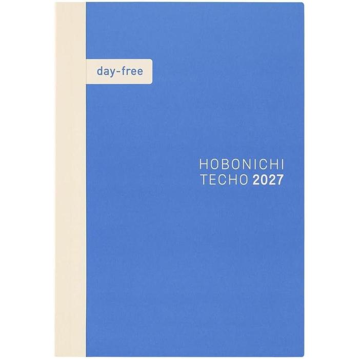 Hobonichi Techo 2027 Day-Free Japanese Edition – A6 / A5 Monthly Planner & Notebook