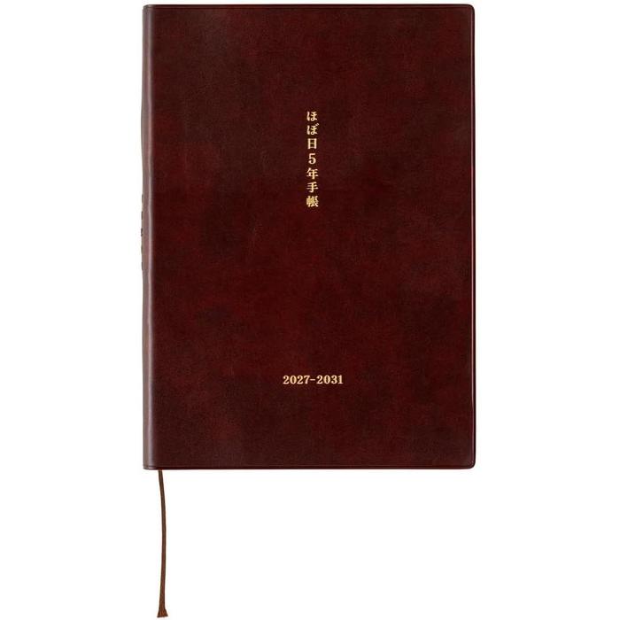 Hobonichi Techo 2027–2031 5-Year Planner Japanese Edition – A6 / A5, Tomoe River Paper
