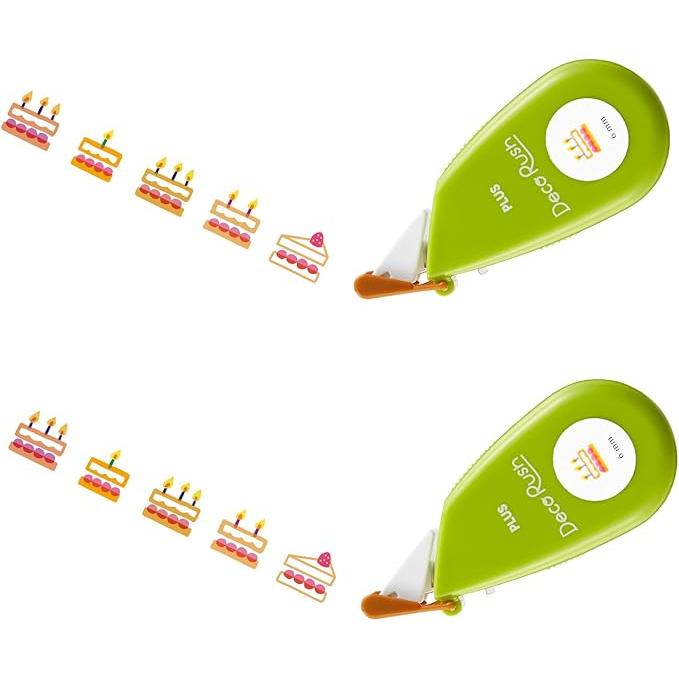 PLUS Decorush Dekorationsband – 6 mm × 4 m, Set von 2, 12 Designs