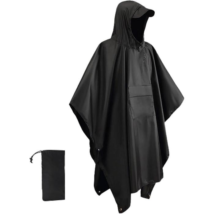 Azarxis Rain Poncho – Multifunctional Rainwear and Ground Tarp