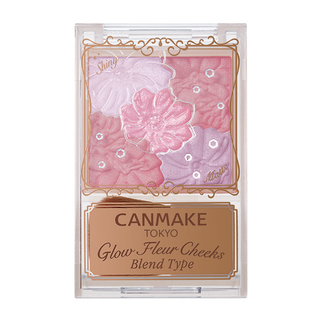 CANMAKE Glow Fleur Cheeks Blend Type – Matte & Glow Blush