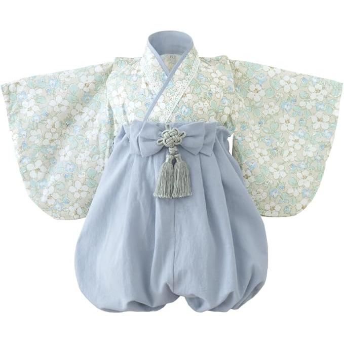 Baby Hakama – 2 Piece Romper Kimono for Boys & Girls (70–90 cm)