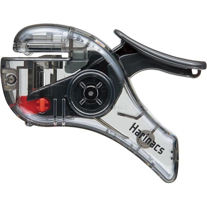 KOKUYO Harinacs Compact Alpha TM – Stapleless Stapler, Transparent Mechanism, 4 Colors