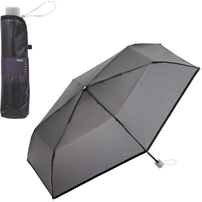 Wpc. Classic Plastic Folding Umbrella – Large 96 cm Clear Rain Umbrella, 6 Colors