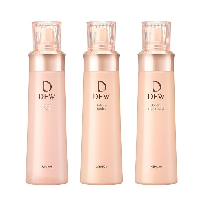 DEW Lotion 150ml – Light / Moist / Rich Moist [With Alcohol]