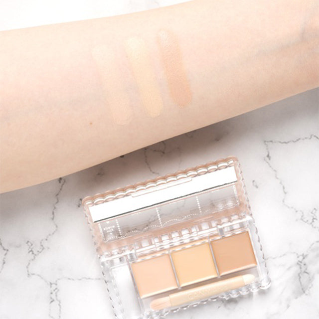 CANMAKE Color Mixing Concealer – 3-color cream palette