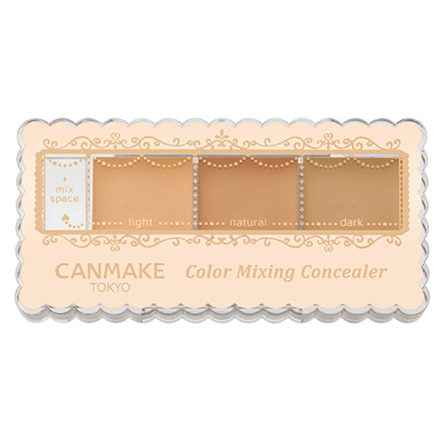 CANMAKE Color Mixing Concealer – 3-color cream palette