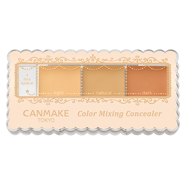 CANMAKE Color Mixing Concealer – 3-color cream palette