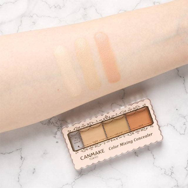 CANMAKE Color Mixing Concealer – 3-color cream palette