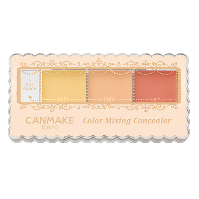 CANMAKE Color Mixing Concealer – 3-color cream palette