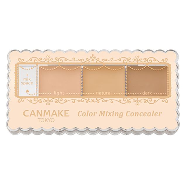 CANMAKE Color Mixing Concealer – 3-color cream palette