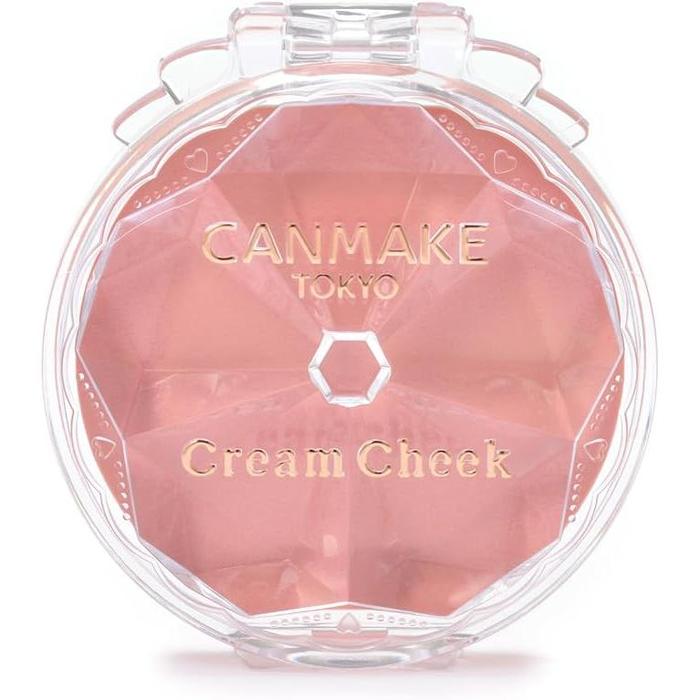 CANMAKE Cream Cheek – Blendable Cream Blush for a Natural Flush