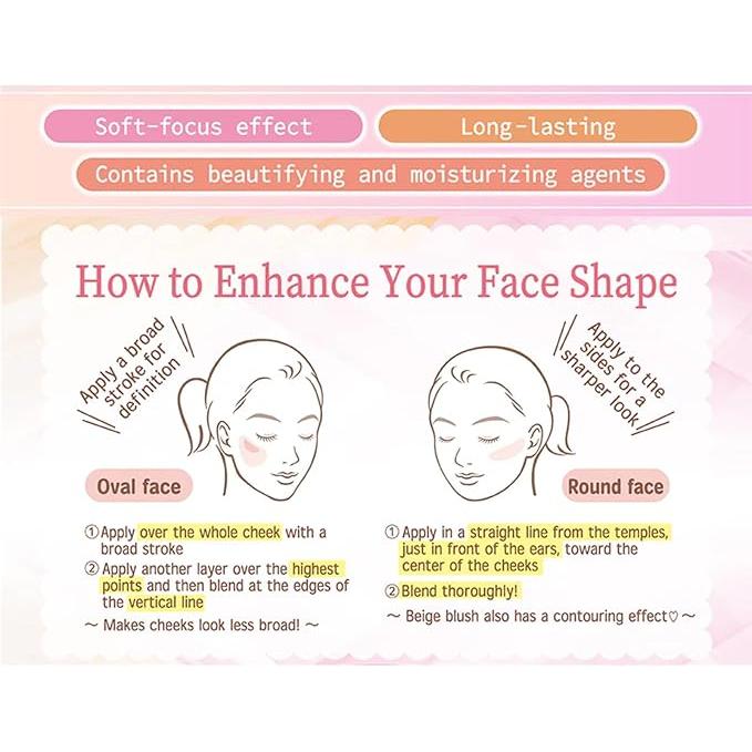 CANMAKE Glow Fleur Cheeks – Luminous Powder Blush Palette
