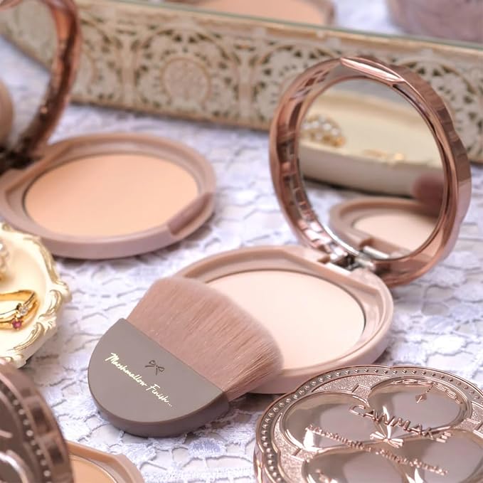 CANMAKE Marshmallow Finish Powder Brush – Compact Face Powder Brush